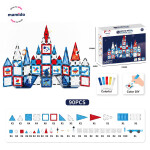 Mamido Mamido Magnetická stavebnica vesmír 90 dielov DIY Umenie na okno MT1478