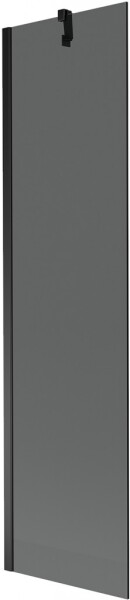 MEXEN/S - Next vaňová zástena FIX 50 x 150, grafit, čierna 895-050-000-00-40-70