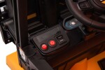 Mamido Detský elektrický vysokozdvižný vozík JCB žltý