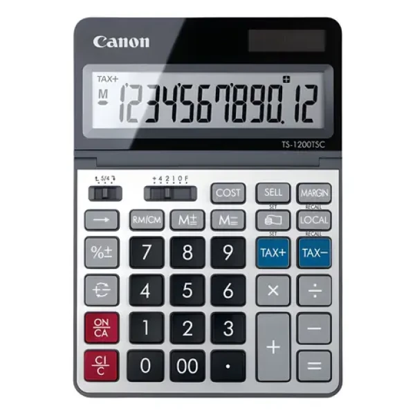 Canon TS-1200TSC / Kalkulačka / kovové telo / LCD displej / stolný (2468C002)