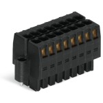 WAGO zásuvkové púzdro na kábel 713 Počet pólov 12 Raster (rozteč): 3.50 mm 713-1106/107-9037/032-000 50 ks; 713-1106/107-9037/032-000