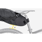 Taška na bicykel TOPEAK BACKLOADER čierna (15 litrov) NEPLATÍ