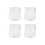 House Doctor Sklenice Sand Clear – set 4 ks
