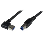 StarTech SuperSpeed kábel USB-A na USB-B čierna / 5 Gbs (USB3SAB1MRA)