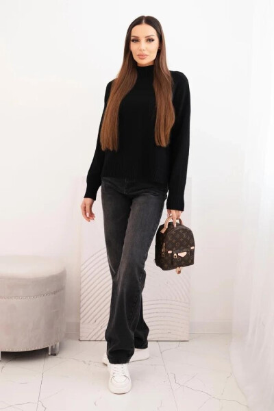 Dámsky sveter 2020.17 black - Kesi UNI