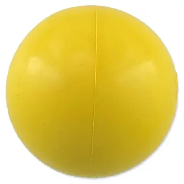 Dog Fantasy Hračka - loptička tvrdá žltá 6 cm (454-31236)