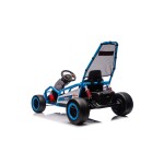 Mamido Elektrická driftovacia motokára TORNADO 2x150W 24V modrá