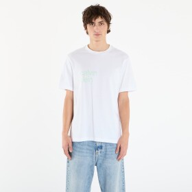 Tričko Calvin Klein Jeans Ss 20S Io Ck Graphic Tee White M