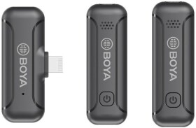 Boya Boya BY-WM3T2-U1 - 2.4G Mini Wireless Microphone - for iOS devices 1+2
