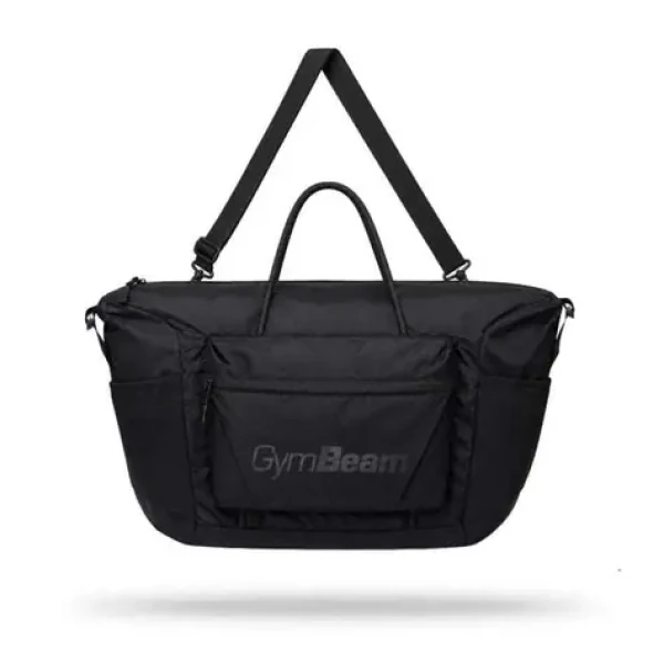 Športová taška TrackPack Black - GymBeam (čierna) (118978-1-single_variant)