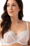 Dámska podprsenka 496 Paradise white - GORSENIA Bílá 80/J