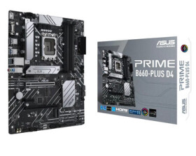 Asus Bundle Prime B660- PLUS D4 + TUF Gaming 1/ Intel B660/sc.LGA 1700/DDR4/ATX/ 4X sloty RAM/7.1 (90MB18X0-M1EAY0)