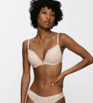AURA SPOTLIGHT - Push-up podprsenka: pohodlie a sexy dekolt (košíčky A-E) Triumph CREAMY DREAM 90A