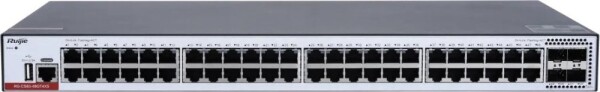 NoName Ruijie Networks RG-CS83-48GT4XS łącza sieciowe Zarządzany L3 Gigabit Ethernet (10/100/1000) Sivý