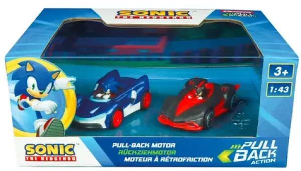 Carrera Pull Back Auto Team Sonic Racing