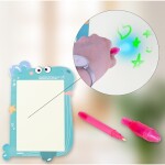 MalPlay Magický tabliet s LED svetelnou abecedou veľryba