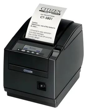 Citizen CT-S801II čierna / Termotlačiareň / Štítková verzia / bez rozhrania (CTS801IIS3NEBPLL)