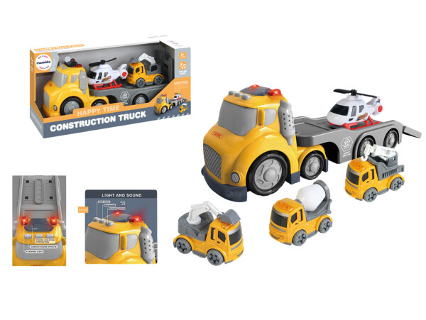 Mamido Mamido Interaktívny stavebný kamión so svetelnými a zvukovými efektmi Contruction Truck