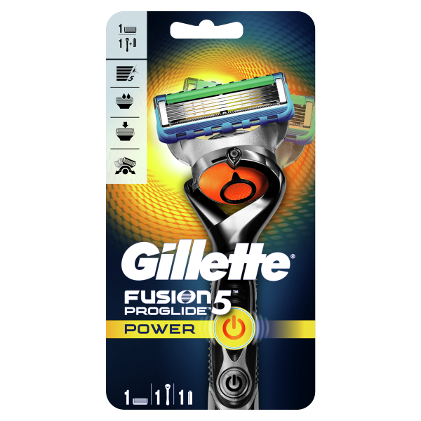 GILLETTE ProGlide power batériový holiaci strojček + náhradná hlavica set