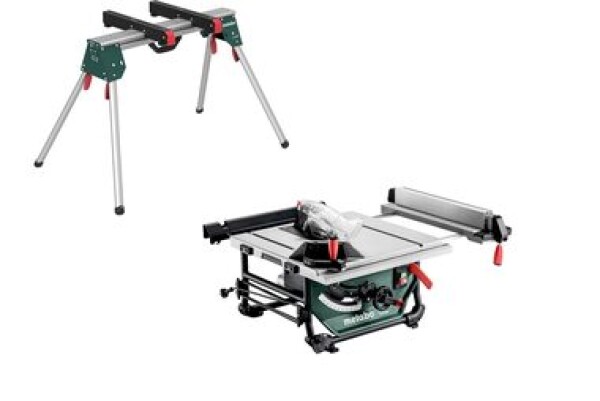 Metabo TS 254 M + stojan KSU100 / Stolová okružná píla / 1500W / Priemer 254 x 30 mm / 4.200 ot-min / výška rezu 0-80 mm (PL2220255)