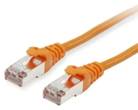 Equip oranžová / Patch kábel / Cat6 / S/FTP / 50 m / PoE+ (615577)