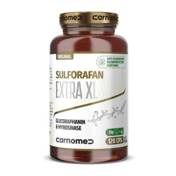 CARNOMED Sulforafan extra XL Pure Gold Edition 120 kapsúl