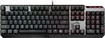 MSI MSI Vigor GK50 Low Profile Gaming Keyboard QWERTZ Kalih Choc Low Profile white switches black