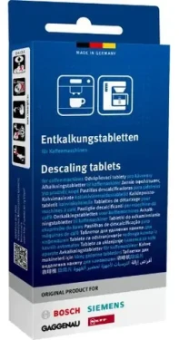 BOSCH Odvápňovacie tablety TCZ8002A / 3 ks / pre automatické kávovary BOSCH / ochrana proti korózii (TCZ 8002A)