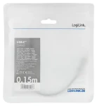 LogiLink USB-C - HDMI čierna / Redukcia / USB 3.2 Gen1 / 4K 60Hz / 0,15 m (CUA0103)
