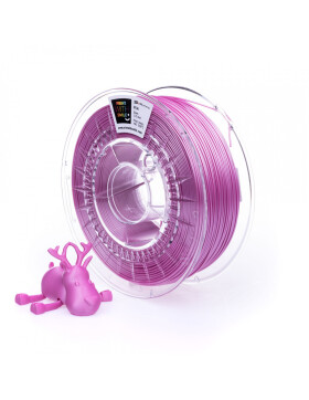PLA SATIN filament Princess Pink 1,75 mm Print With Smile 1 kg