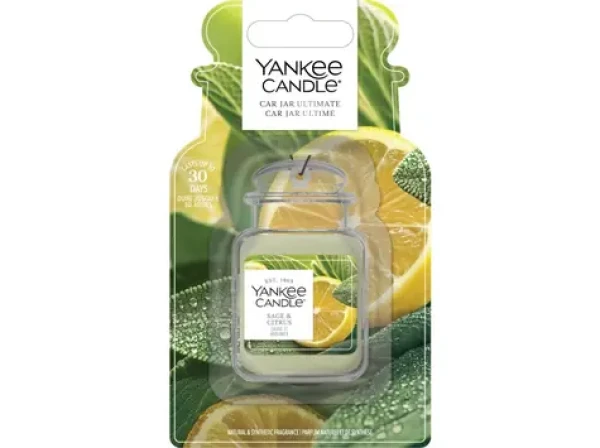 Yankee Candle Sage Citrus Luxusná Visačka (5038581185729)