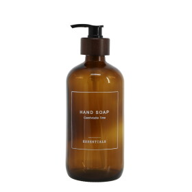 Chic Antique Sklenený dávkovač na tekuté mydlo Mocca 500 ml