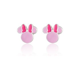 Disney Krásne oceľové náušnice Minnie Mouse Mini ES00103SL.CS