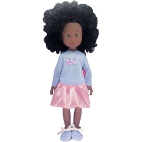 Dimian Bambolina 35 cm černé vlasy