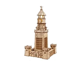Ugears 3D drevené mechanické puzzle Alexandrijský maják