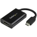 StarTech adaptér USB-C na HDMI amp; PowerDelivery 60W čierna / 4K 60Hz / Thunderbolt 3 (CDP2HDUCP)