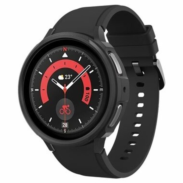 Spigen Liquid Air ochranný kryt pre Samsung Galaxy Watch 5 Pro 45mm čierna (ACS05185)