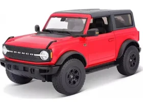 Maisto Ford Bronco Wildtrak 2021 červená
