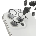 HAMA Cam Protect číra / Ochranné sklo fotoaparátu / Apple iPhone 15, 15 PLUS / temperované sklo 9H