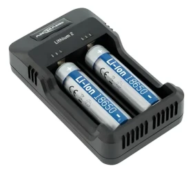 Ansmann Lithium 2 / Nabíjačka / Li- ION / NiMH / AA, AAA, 18650 a ďalšie / USB (1001-0050)