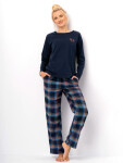 Kľúč LNS 432 B25 long/r S-XL dámske pyžamo tmavě modrá L