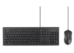 Kensington KM100 EQ / Drôtový set klávesnice a myši / Odolnosť voči tekutinám / USB (K75452CZ)