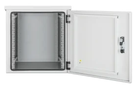 Intellinet 716109 sivá / Nástenný rozvádzač / 9U / 19" / IP55 / 615x600x635 mm (716109)