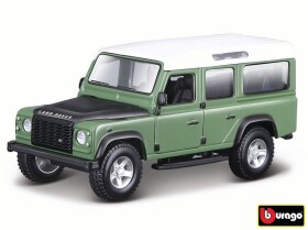 Bburago 1:32 Land Rover Defender 110 - zelený, W021231