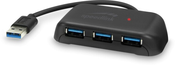 Speedlink Speedlink USB hub Snappy Evo 4-port (SL-140109-BK)