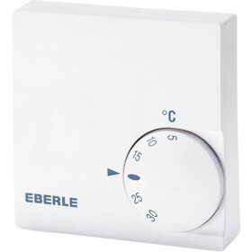 Eberle RTR-E 6124 izbový termostat na omietku denný program 5 do 30 °C; 111 1102 51 100