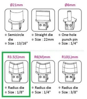 KW triO Výsekový rádius pre KW triO 9521 3.5 mm (COK-09521-R3.5)