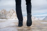 Be Lenka ArcticEdge All Black členkové barefoot topánky 47 EUR