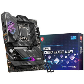 MSI MPG Z690 EDGE WIFI / Z690 / LGA 1700 / 4x DDR5 / PCIEx16 / 1x 2.5 GLAN / Wi-Fi / ATX (7D31-001R)