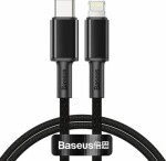 Baseus CATLGD-01 Kábel USB-C (M) - Lightning (M) 1 m čierna / 20W (CATLGD-01)